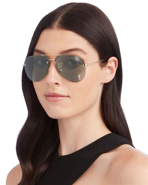 Sunglasses similar to YSL Classic Aviator, but smaller